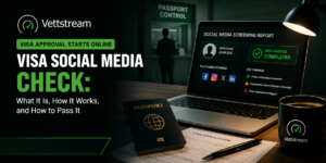 Visa Social Media Check